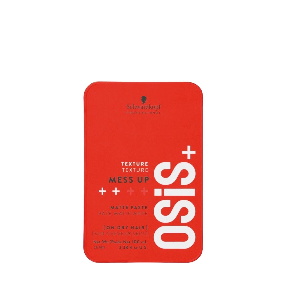 OSiS+ Mess Up – 100ml Matte Paste for Rough Texture & Choppy Definition