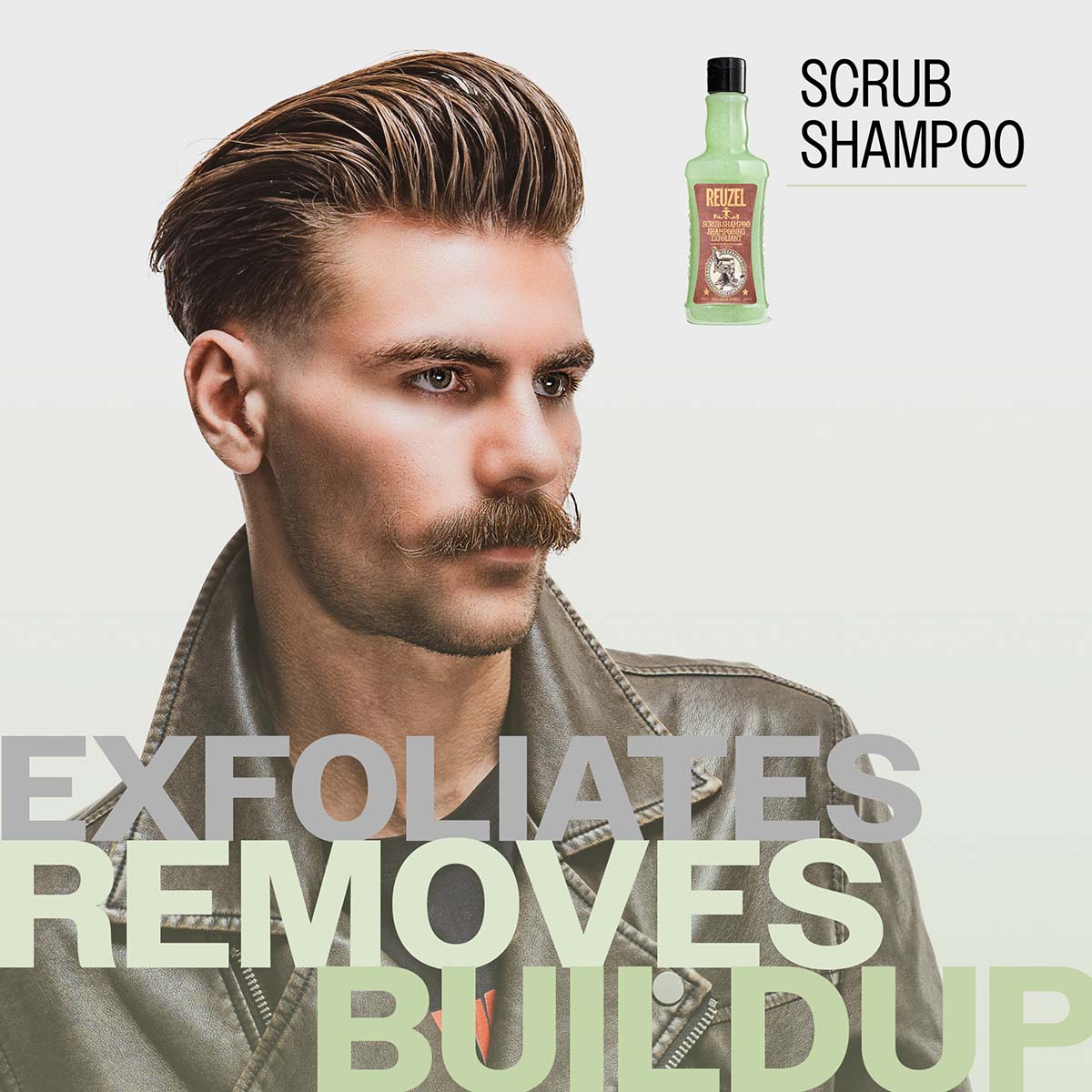 Reuzel Scrub Shampoo - Deep Cleansing & Scalp Exfoliant