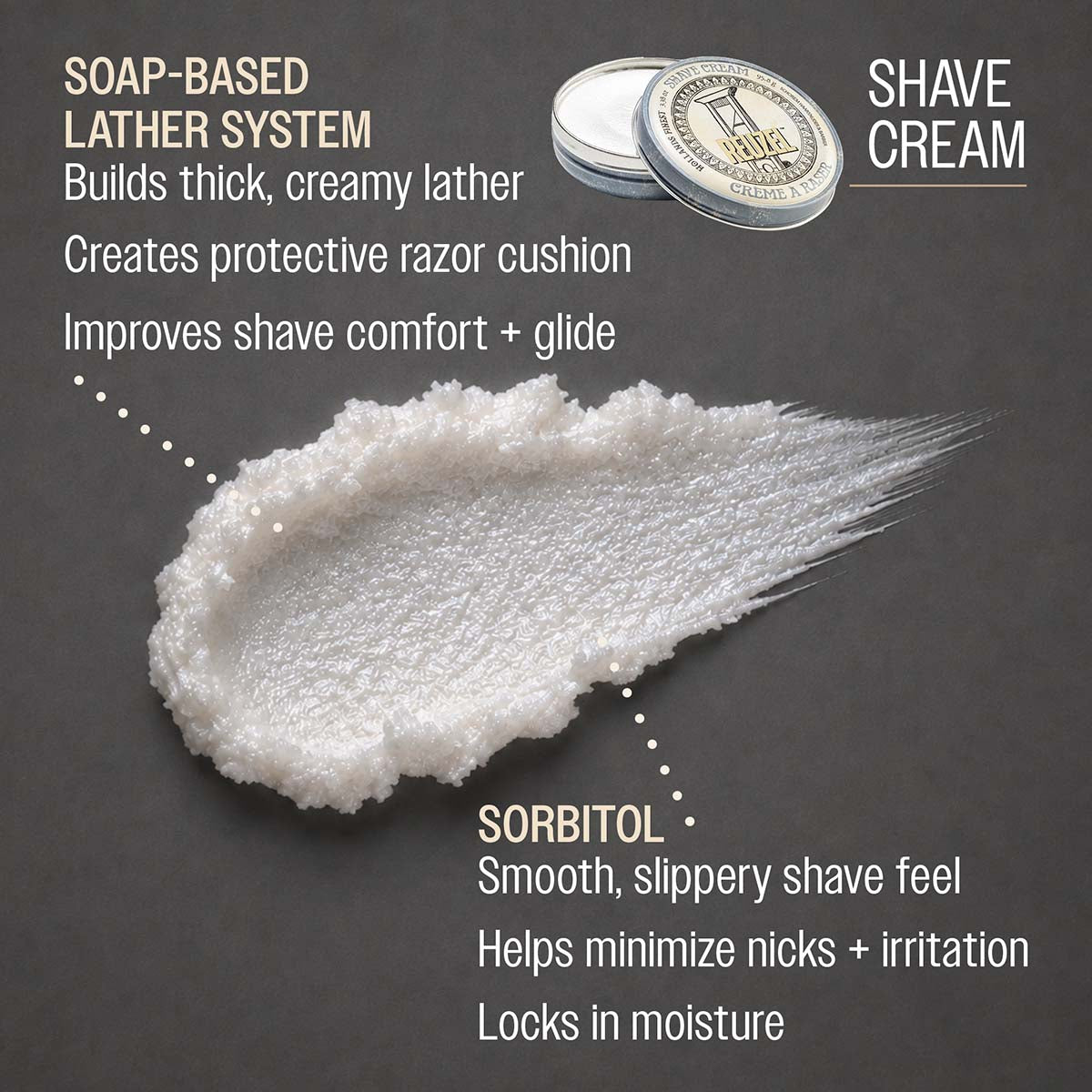 Reuzel Shave Cream - Ultra-Rich, Super Slick Conditioning for a Close Shave