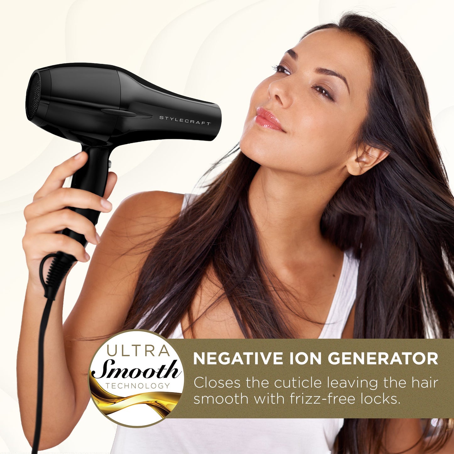 StyleCraft Stay-Temp Professional Hair Dryer – Professional