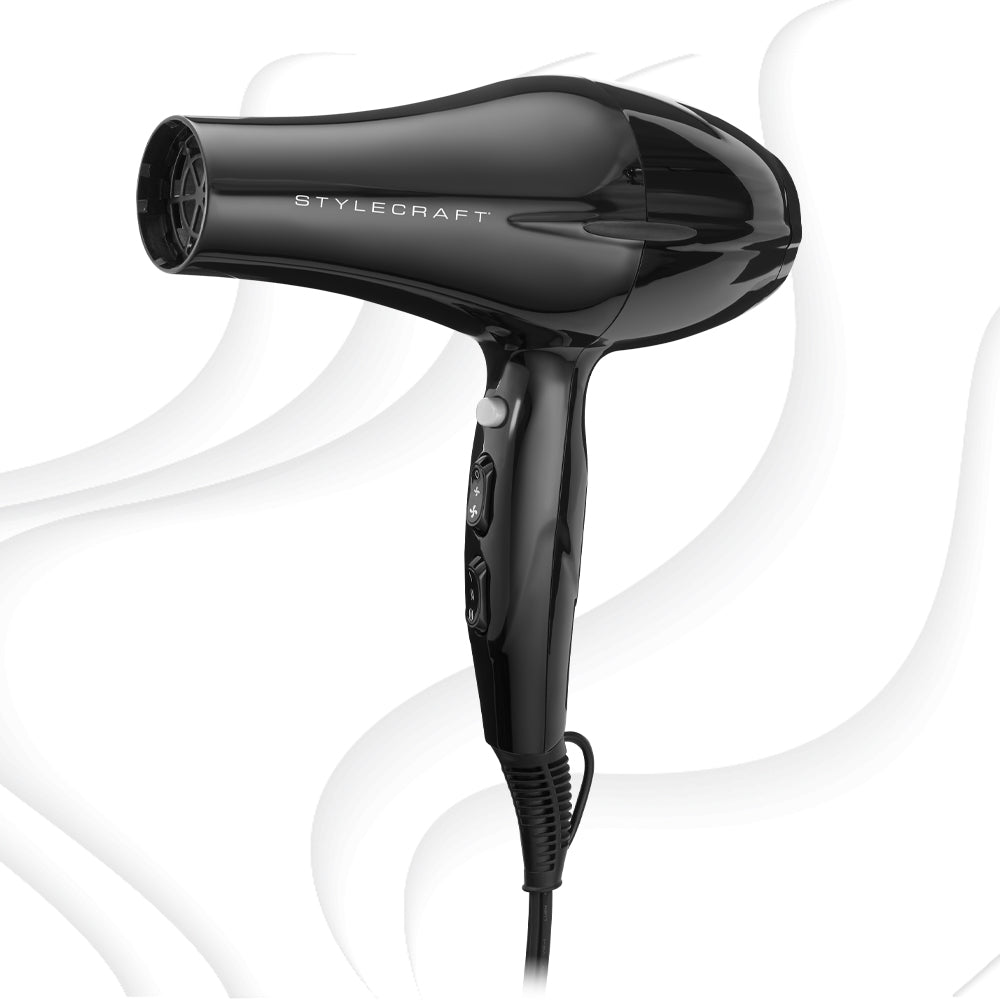StyleCraft Stay-Temp Professional Hair Dryer – Professional