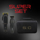 StyleCraft Super Set - Rebel Hair Clipper & Flex Cordless Hair Trimmer – Professional