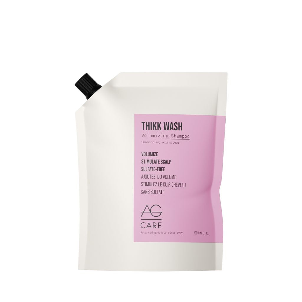 AG Care Thikk Shampoo & Conditioner Duo – Volumizing Wash & Rinse for Fine Hair