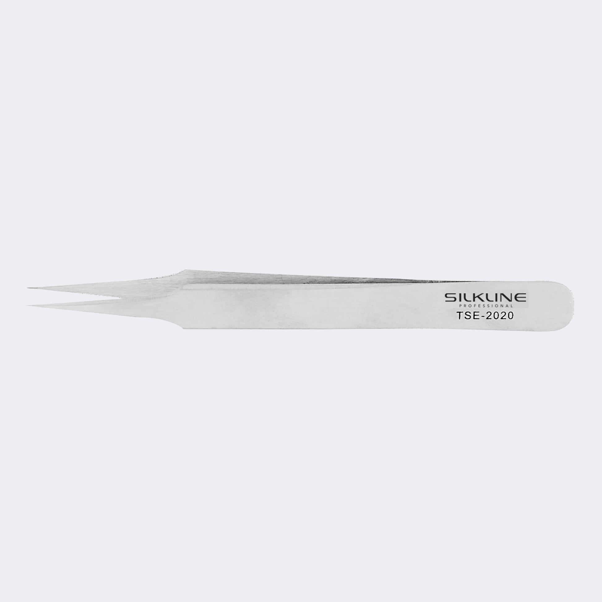 Silkline Professional Extremely Pointed Tip (Needle Nose) Tweezers – TSE2020NC / Silkline pince à épiler – TSE2020NC