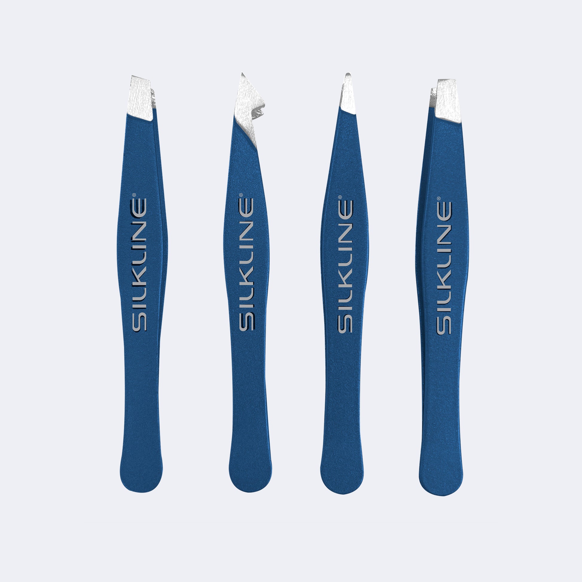 Silkline PROFESSIONAL Mini Tweezers Set (Twilight - Limited Edition) – TWEEZDISPTWHC / Silkline pince à épiler – TWEEZDISPTWHC
