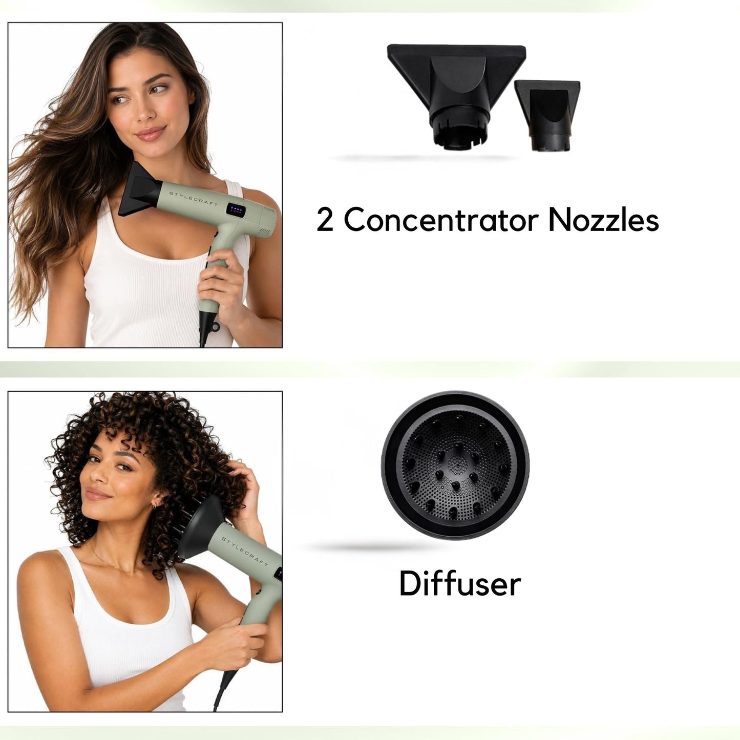 StyleCraft Sage Professional Hair Dryer – Professional
