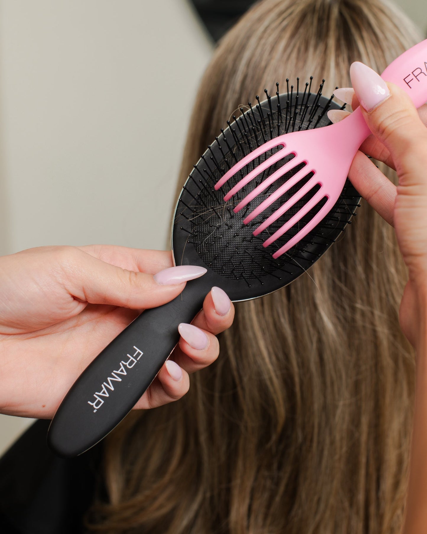 Framar Brush Cleaner - Pink