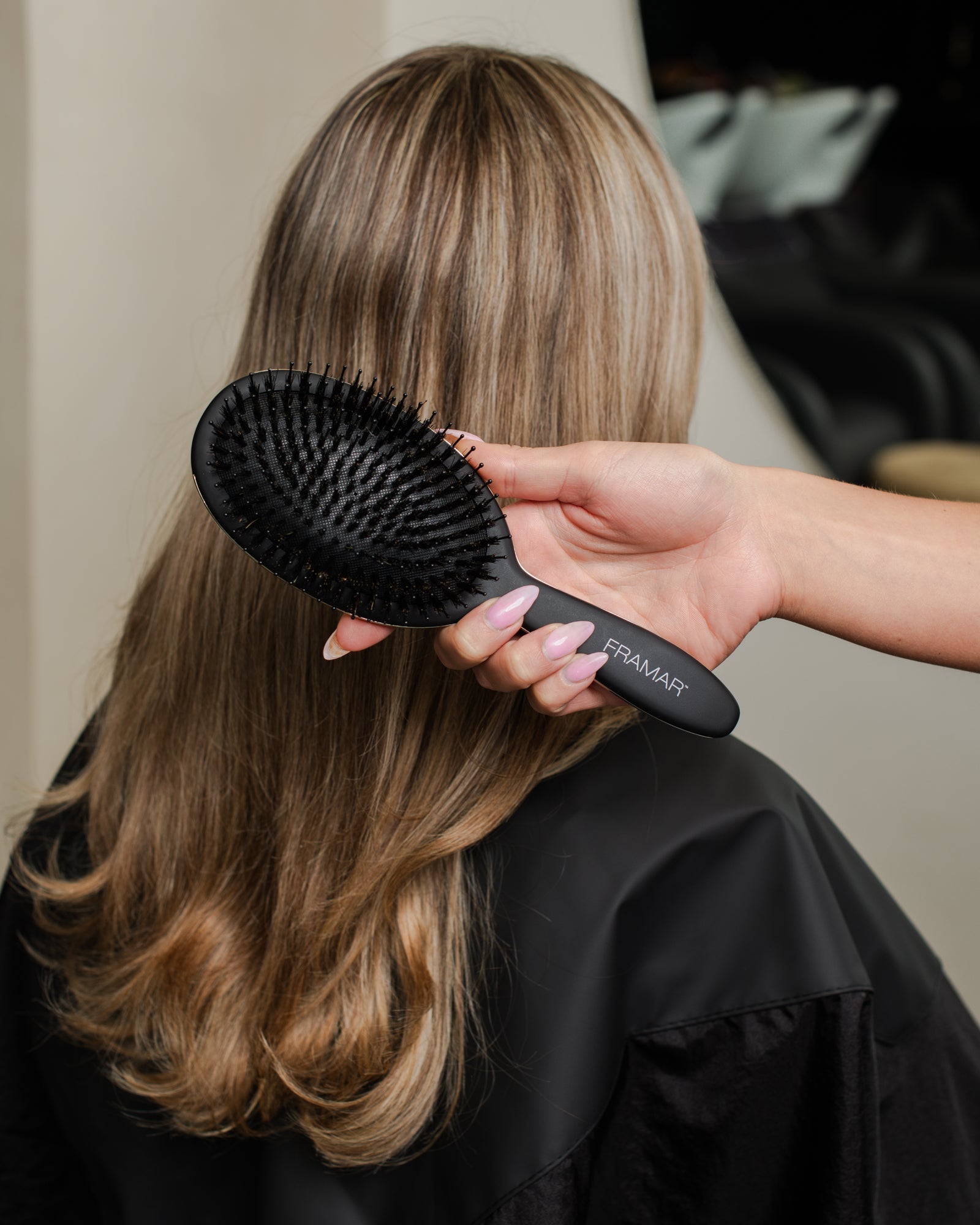 Framar Polish Brush – Black