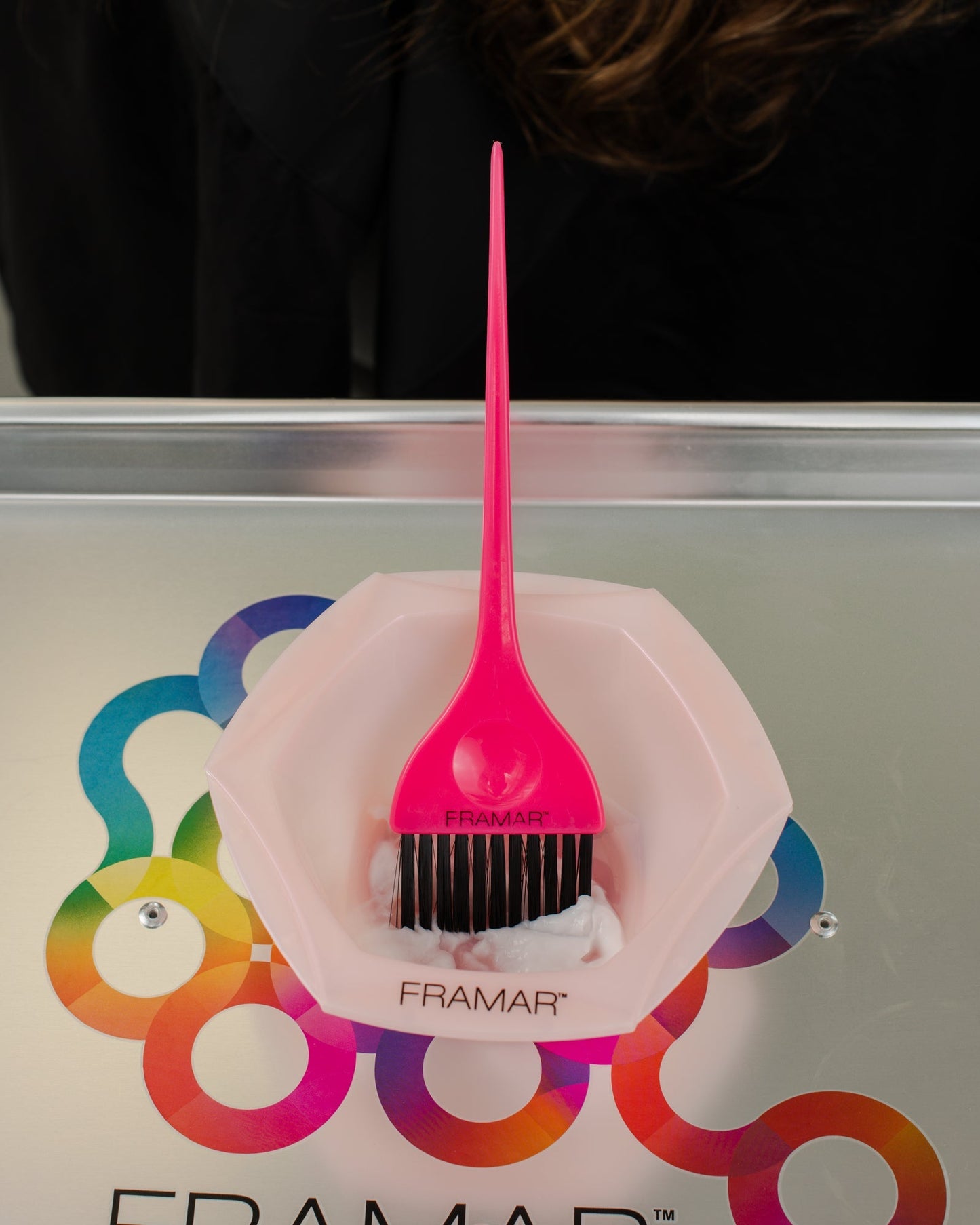 Framar The Classic Colour Brush – Pink
