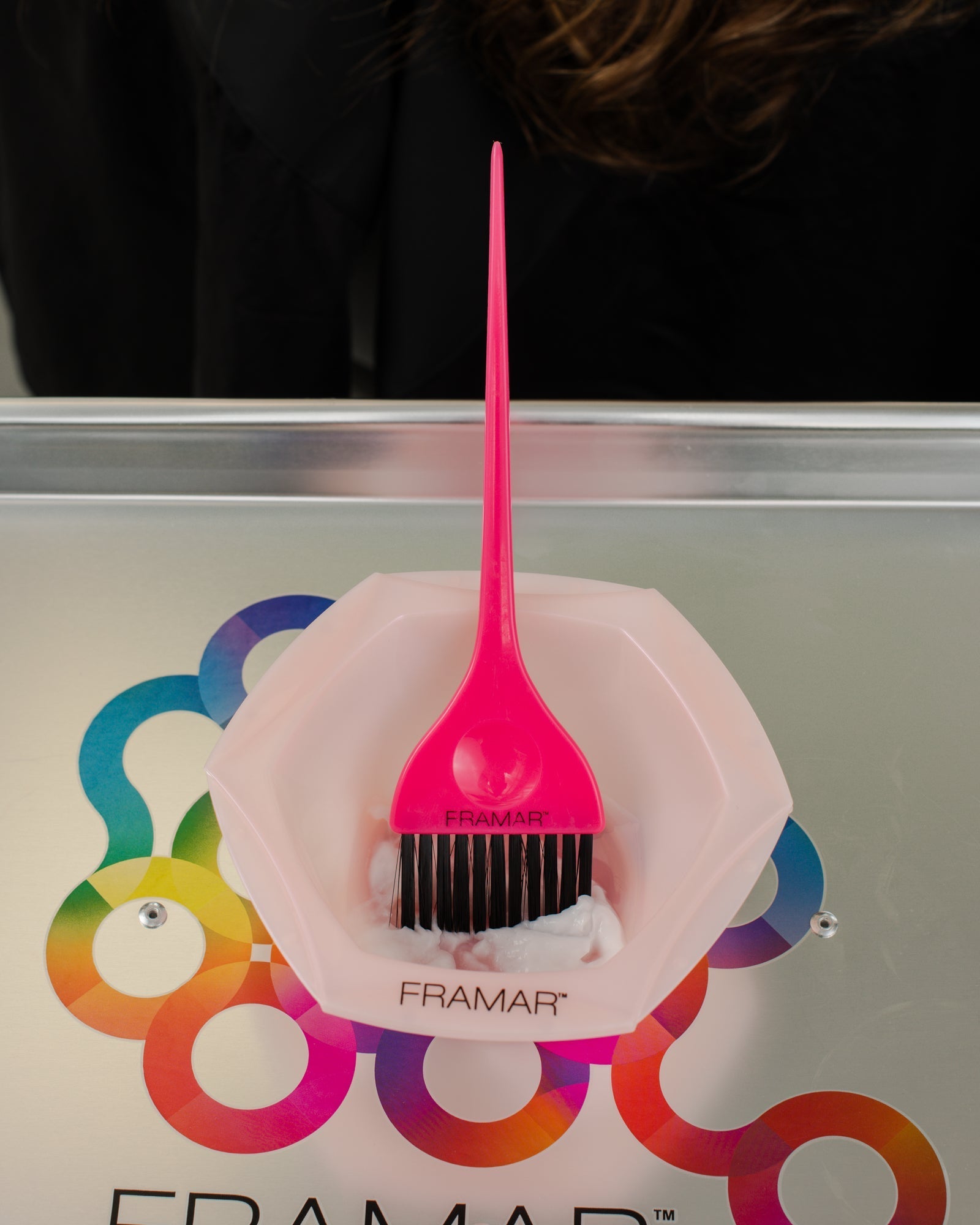 Framar The Classic Colour Brush – Pink