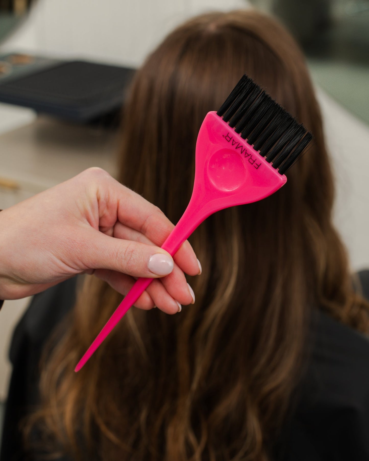 Framar The Classic Colour Brush – Pink