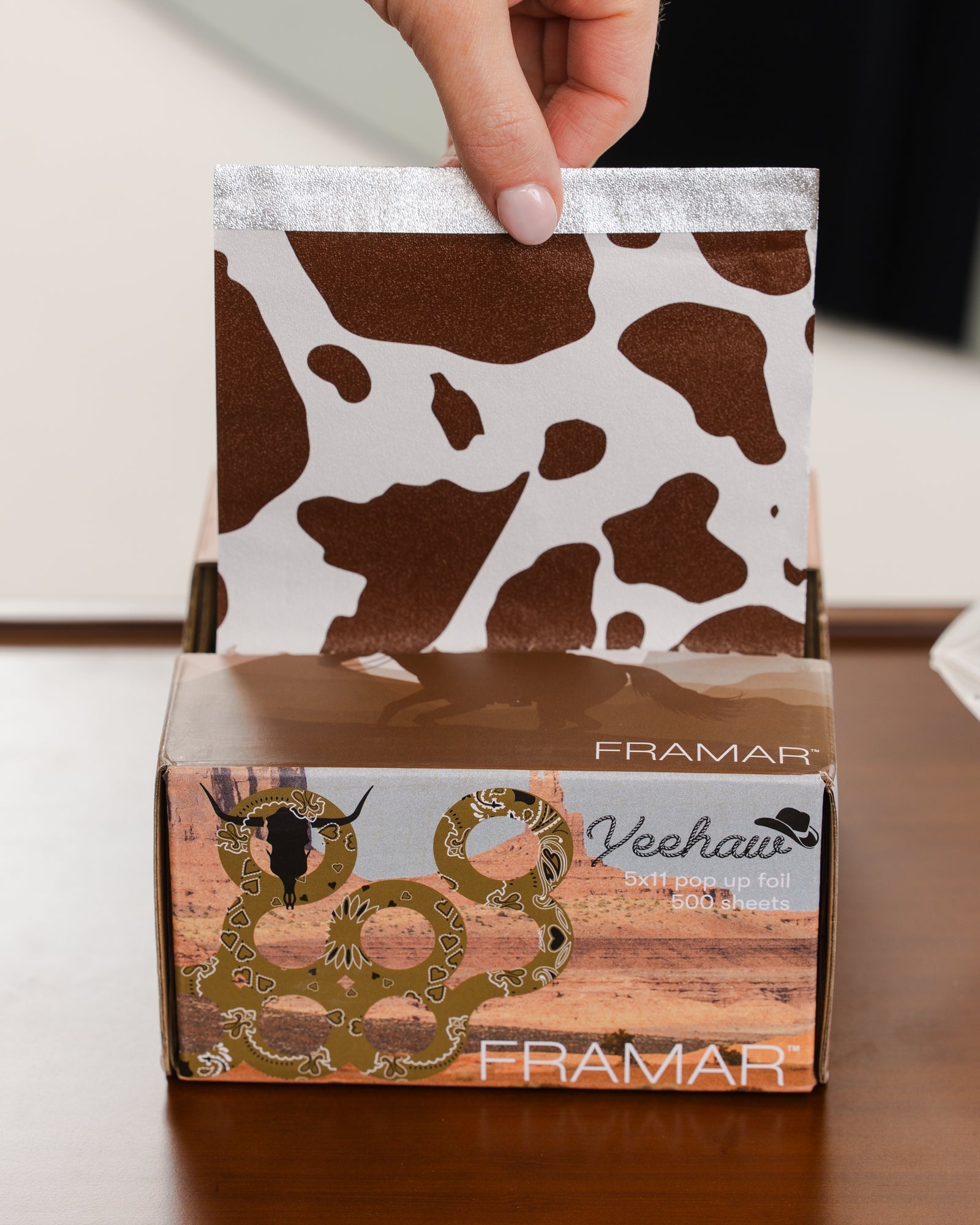 Framar Yeehaw Embossed Pop-Up Foil – 5 x 11 in, 500 Sheets