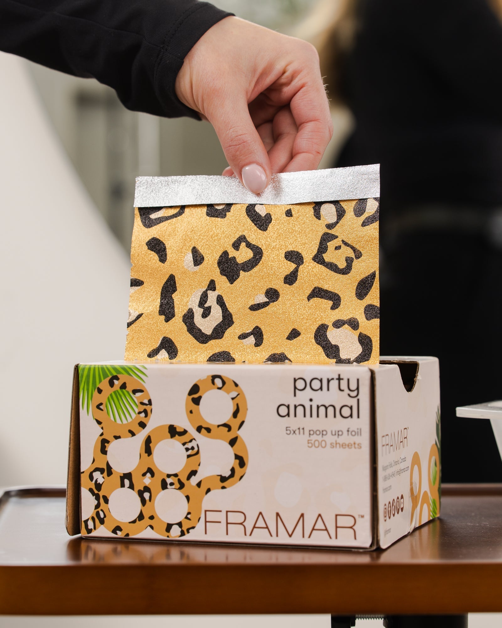 Framar Party Animal Pop-Up Foil – 5 x 11 in, 500 Sheets