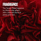 Wella Professionals Ultimate Repair — Zoomed in image of a rose. Text reads fragrance The Tender Petal fragrance is a floral, fruity green, with a delicate blend of peony and rose.