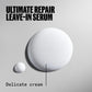 Wella Professionals Ultimate Repair — Drop of Ultimate Repair Leave-In. Text reads Delicate Cream.
