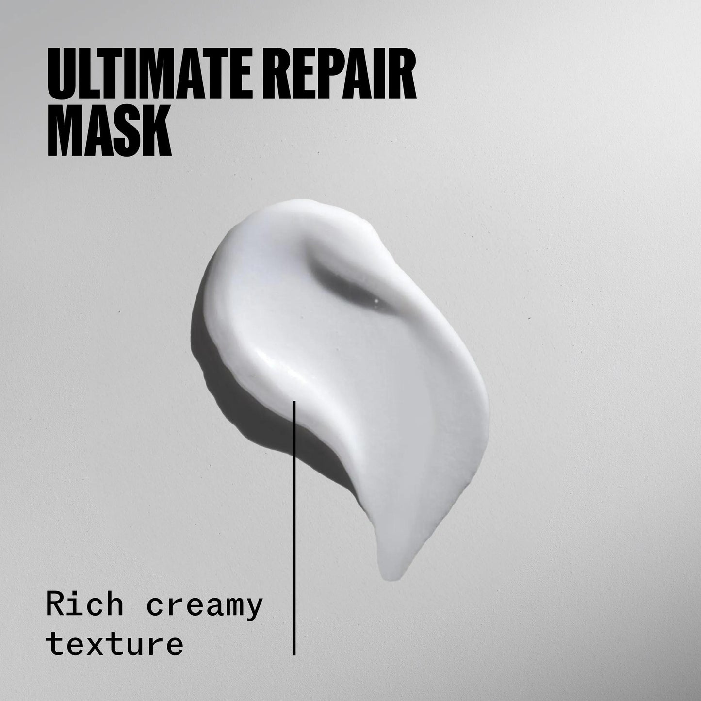 Wella Professionals Ultimate Repair — swatch showing the rich creamy mask texture