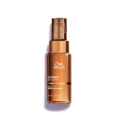 Wella Professionals Ultimate Smooth — Packshot of Wella Professionals Ultimate Smooth Miracle Oil Serum.