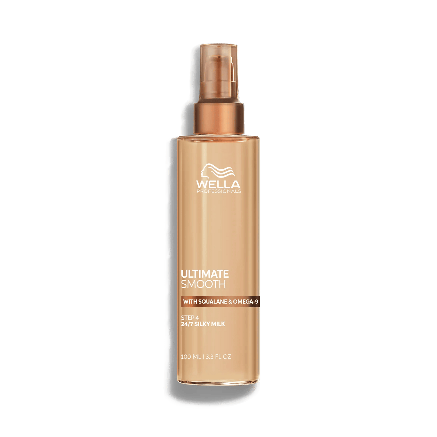 Wella Professionals Ultimate Smooth 24/7 Silky Milk — 100 ml pump bottle, front of pack