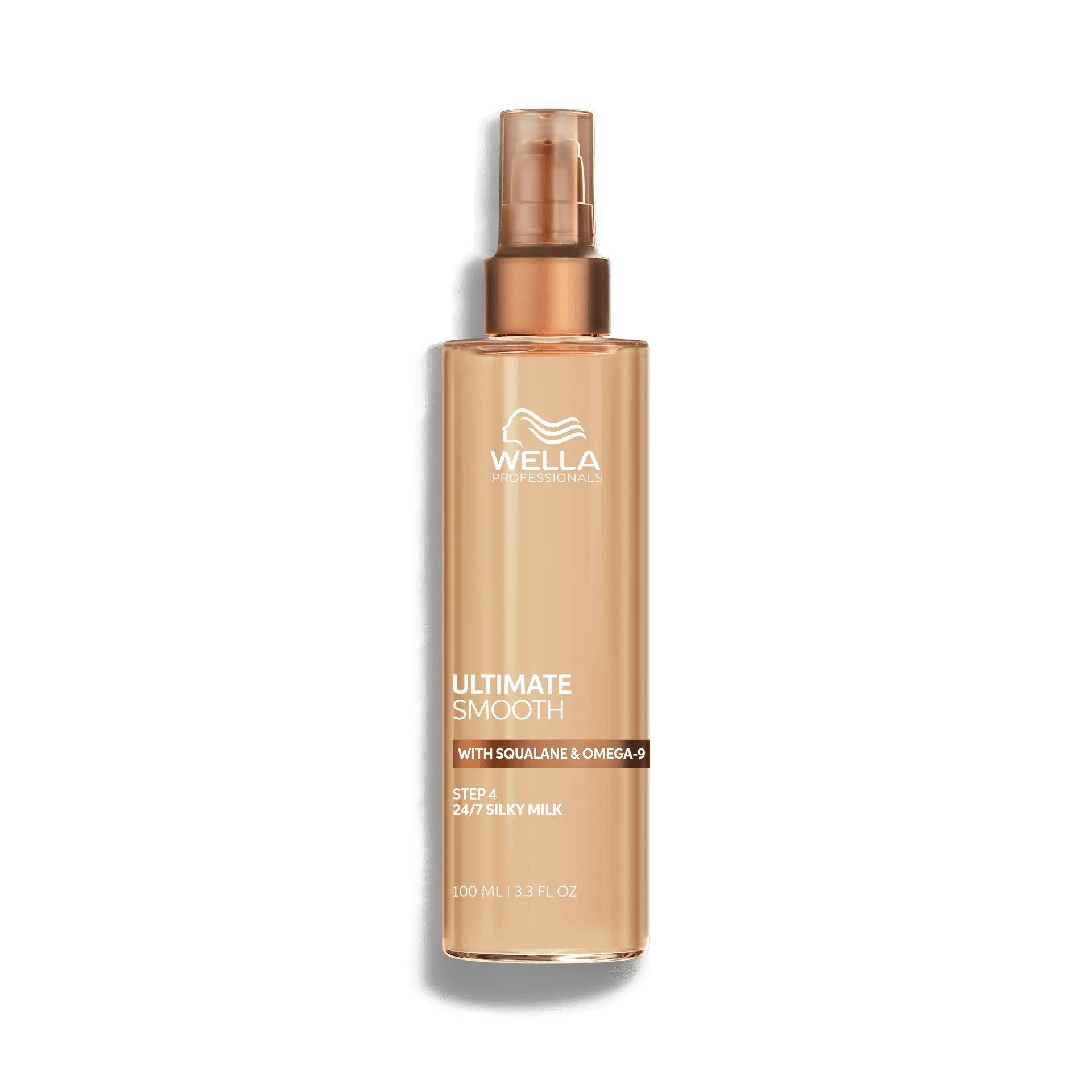 Wella Professionals Ultimate Smooth 24/7 Silky Milk — 100 ml pump bottle, front of pack