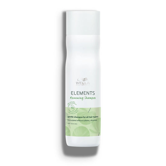Wella Professionals Elements Daily Renewing Shampoo – Gentle Cleanse for Soft, Shiny Hair