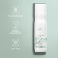 Wella Professionals NutriCurls — Wella NutriCurls Shampoo with Curl Definition, Medium Nourishment, and Anti-frizz icons.