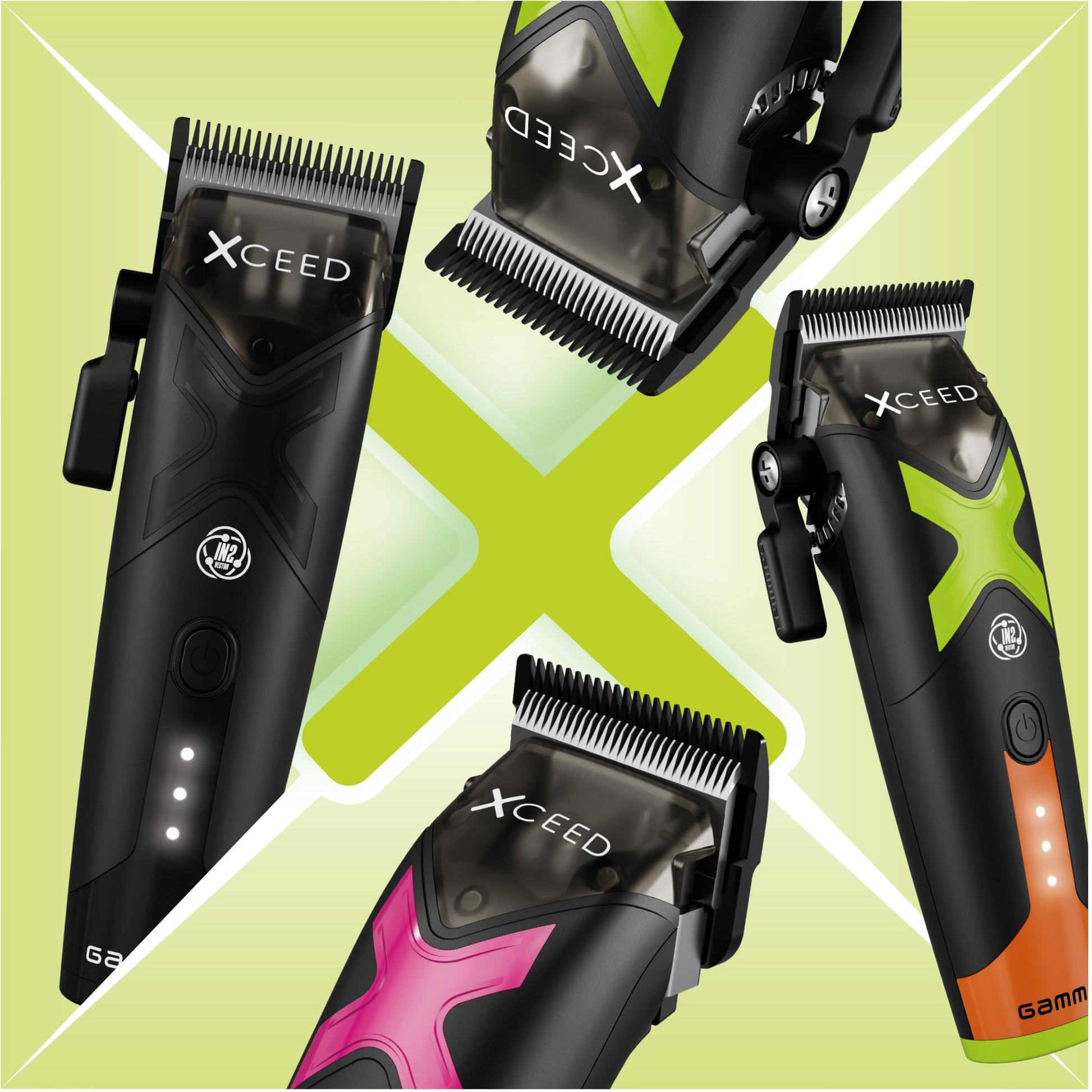 Gamma+ XCeed Professional Metal Hair Clipper – Professional