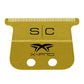 StyleCraft Gold Titanium X-Pro Wide Trimmer Blade & Black DLC "The One" Cutter – Professional