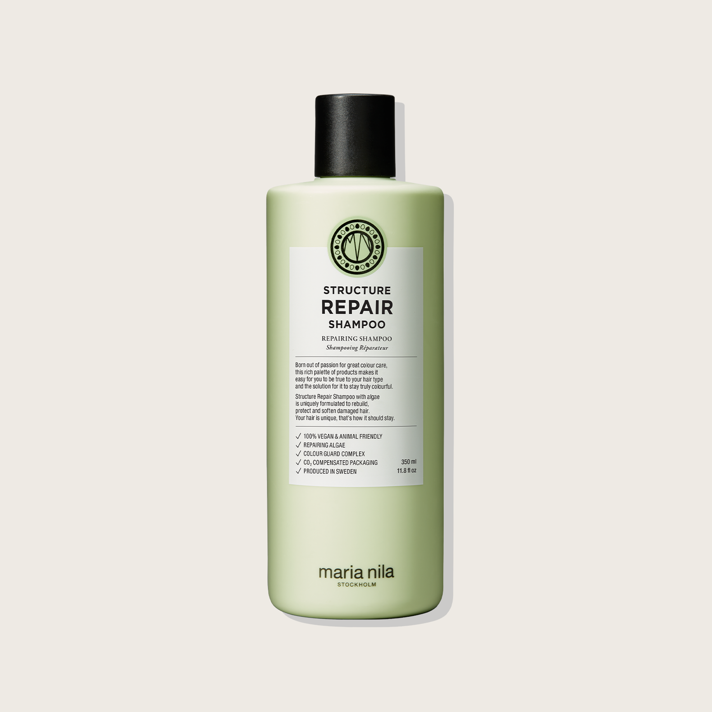 Maria Nila Structure Repair Shampoo for Nourishing & Strengthening Damaged Hair