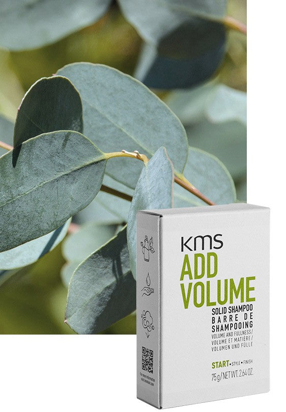 KMS AddVolume Solid Shampoo – 75g — official KMS product image 2