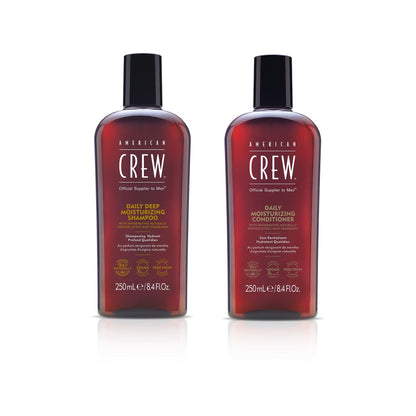 American Crew Daily Moisturizing Shampoo and Conditioner duo 250 ml pair