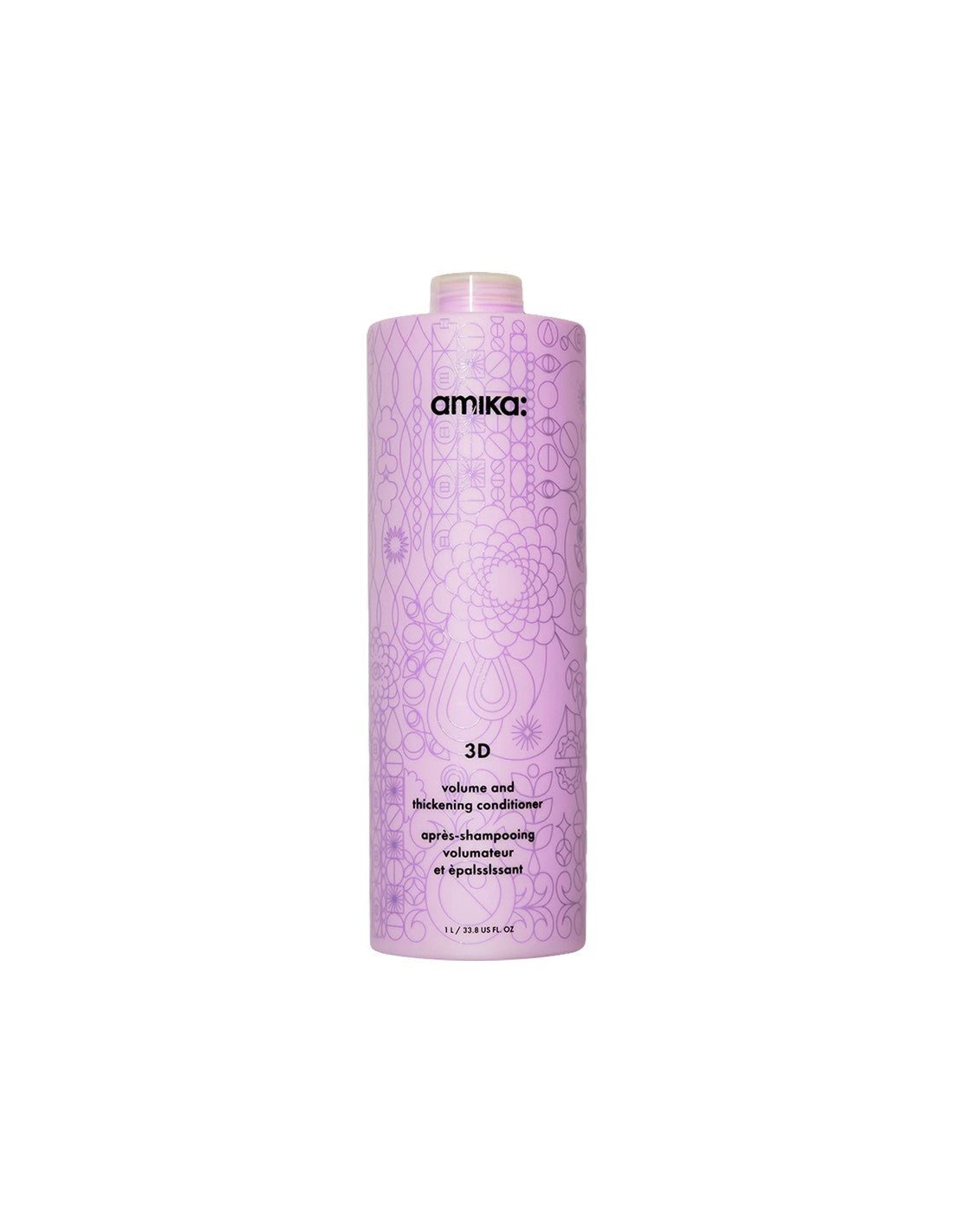 Amika - 3 D - Après-shampooing volumateur et épaississant | 10 oz | 