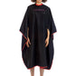 Amika Salon Cape – Lightweight, Water-Resistant, Adjustable Snap Closure (65" x 57")