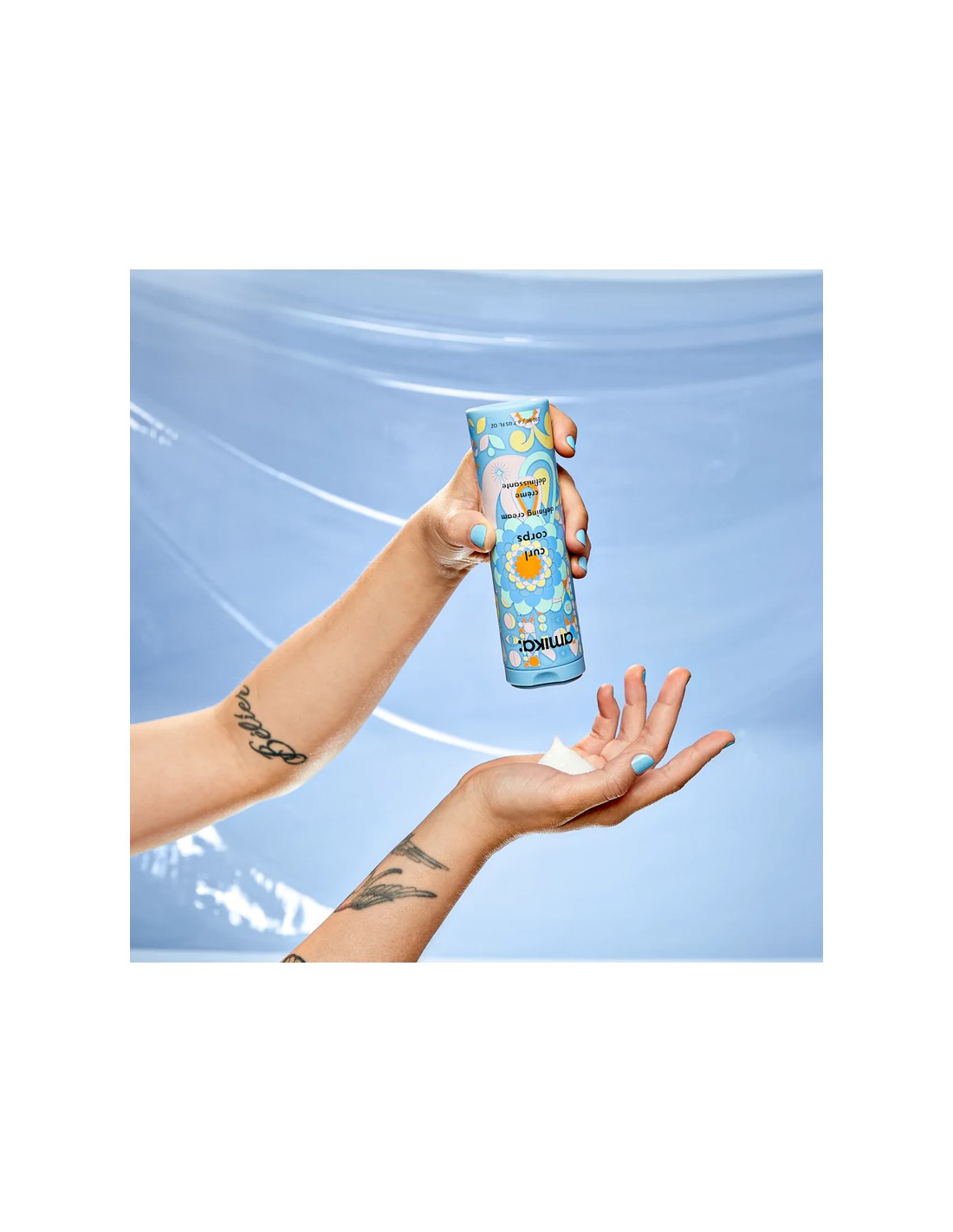 Amika Curl Corps Defining Cream 6.7 oz – Soft, Frizz-Free Curl Definition Without the Crunch