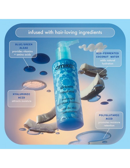 Amika Dream Routine – Overnight Hydrating Hair Mask 100 ml