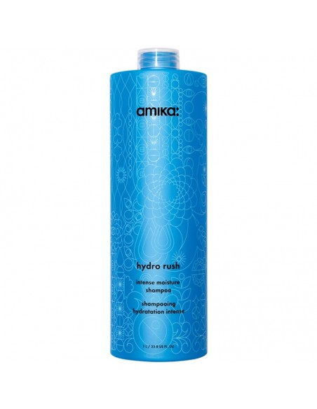 Amika Hydro Rush – Intense Moisture Shampoo with Hyaluronic Acid