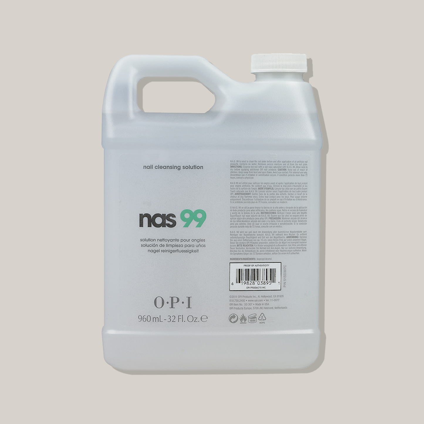 Solution antiseptique pour onglesN.A.S. 99 SD307