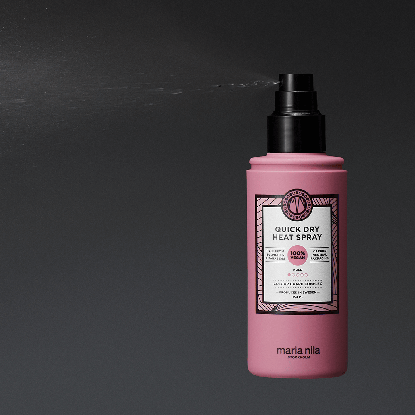 Maria Nila fast-Drying Heat Protectant Spray for Shiny Hair | Maria Nila | ProHair.ca