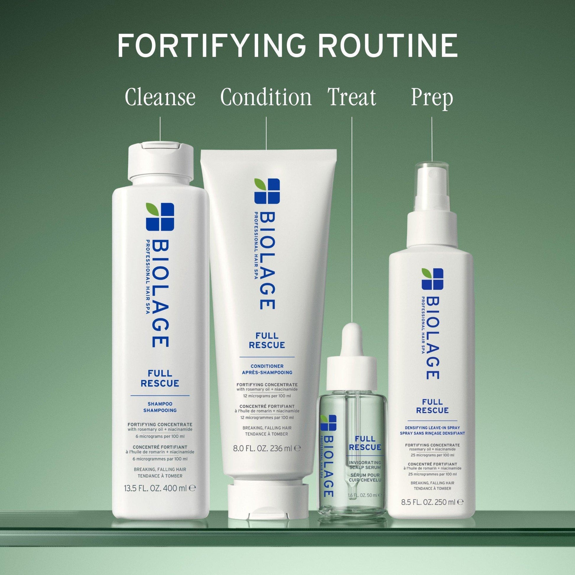 Biolage Full Rescue Conditioner — the four-step Full Rescue fortifying routine