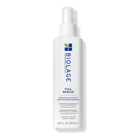 Biolage Full Rescue Densifying Leave-In Spray 250 ml — white spray bottle, front label