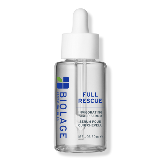 Biolage Full Rescue Invigorating Scalp Serum 50 ml — clear dropper bottle, front label