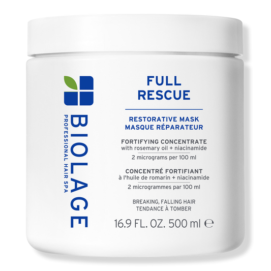 Biolage Full Rescue Restorative Mask 500 ml — white jar, front label, plain background