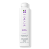 Biolage HydraSource Shampoo 400 ml — white bottle, front label, plain background