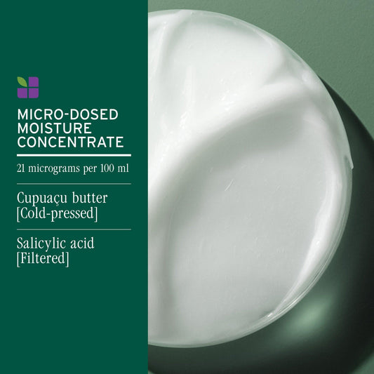 Biolage Ultra HydraSource Conditioning Balm — micro-dosed moisture concentrate texture panel