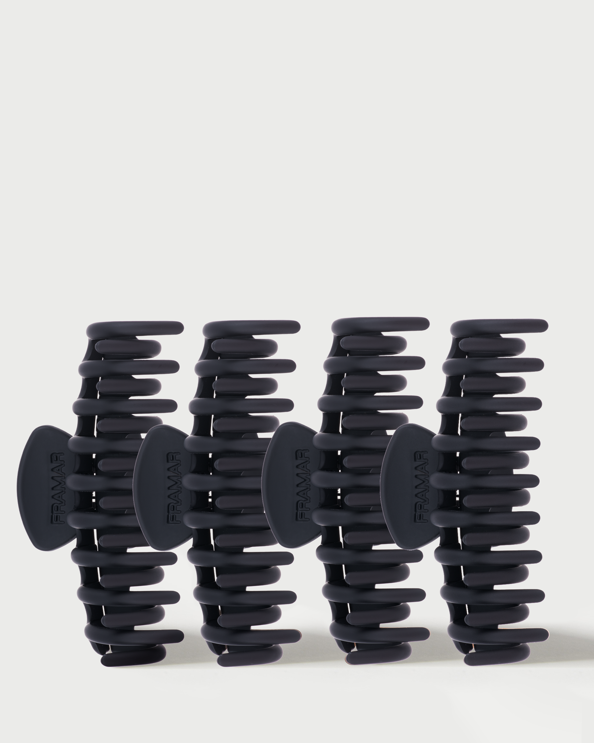 Framar Black Claw Clips – 4 Pack