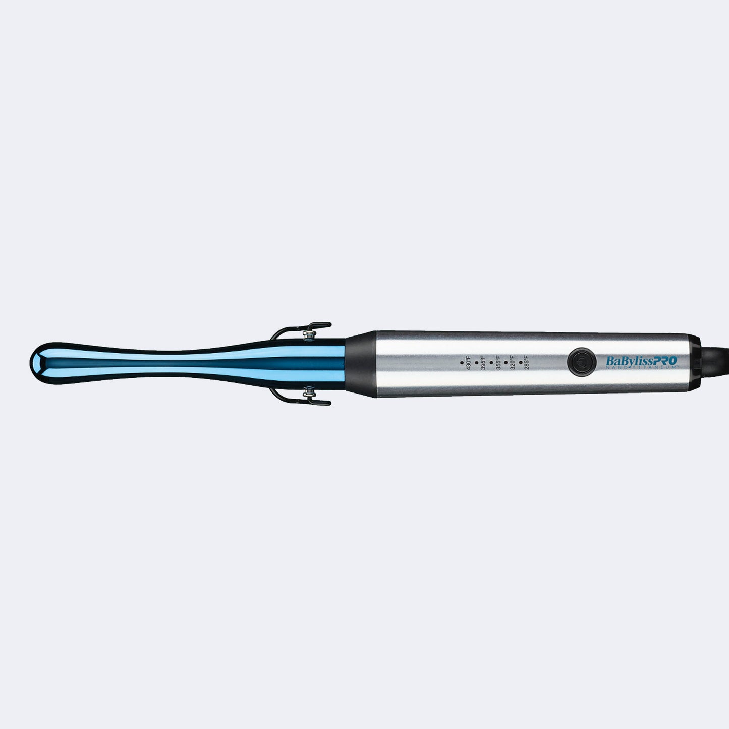 BaBylissPRO Nano Titanium Curling Wand – Blue Titanium Barrels, Six Models