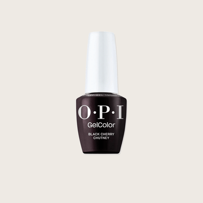 OPI GelColor Black Cherry Chutney - Long-Lasting High Shine