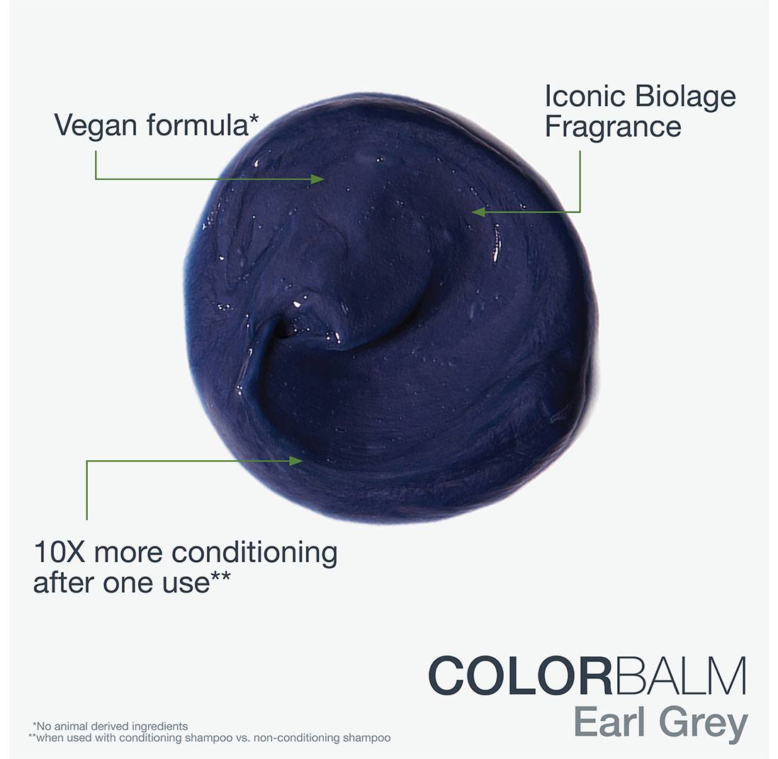 Biolage - Colorbalm - Conditionneur de dépôt de couleur Earl Grey | 8,5 oz |
