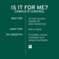 Biolage Complete Control "Is it for me?" benefits card