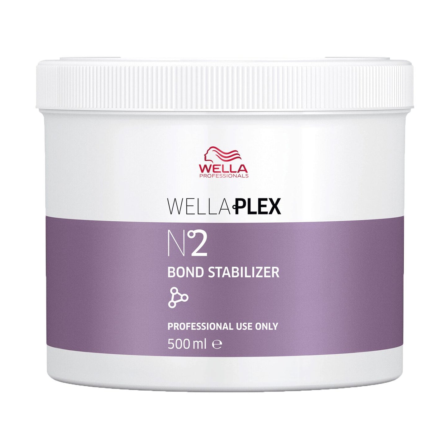 Wella Professionals Wellaplex No. 2 Bond Stabilizer — 500 ml professional tub, front of pack