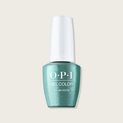 OPI GelColor Tealing Festive HPP03 - Long-Lasting, High Shine Gel Polish